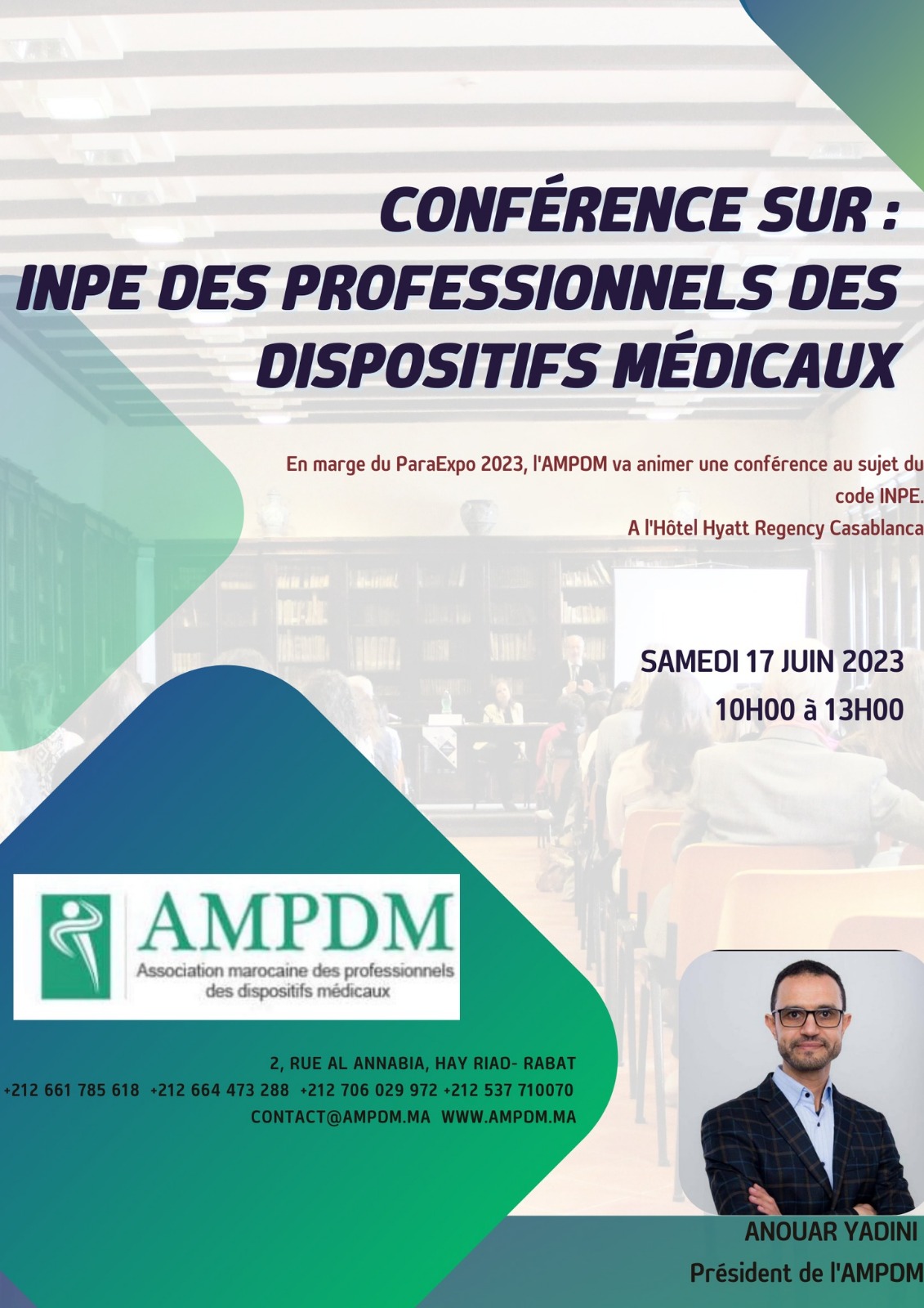 INPE DES PROFESSIONNELS DES DISPOSITIFS MEDICAUX